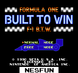 Formula One - Built to Win