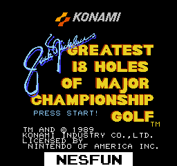 Jack Nicklaus` Greatest 18 Holes of Major Championship Golf