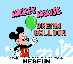 Mickey Mouse - Dream Balloon