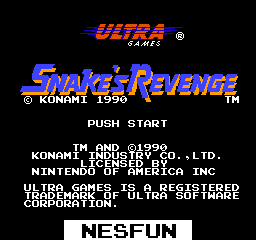 Snake`s Revenge