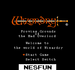 Wizardry - Proving Grounds of the Mad Overlord
